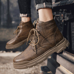 Hanex Leather Boots