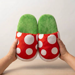 Mushroom Pot Slippers